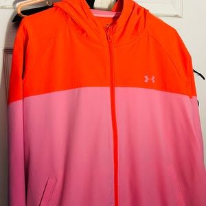 Under Armour lightweight windbreaker/ water resistant jacket